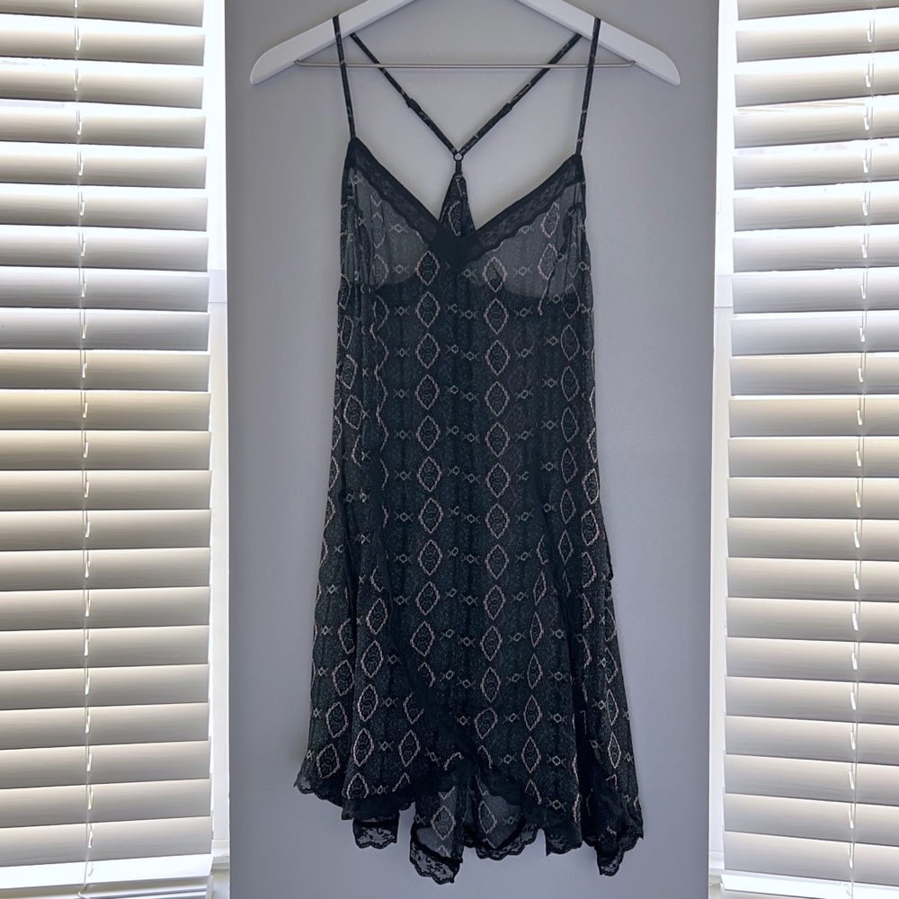 Free People Hankerchief Slip Dress